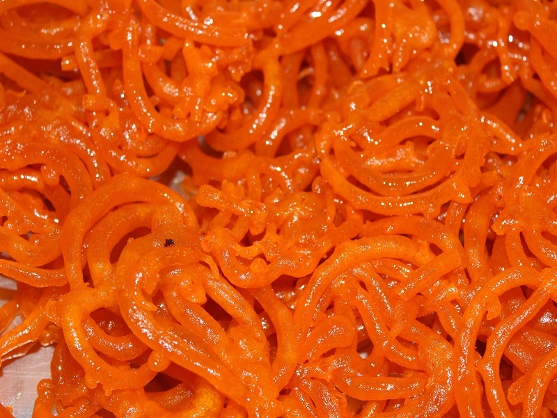 Delicious Jalebi at Shan e’ Punjab in Edmonton, AB